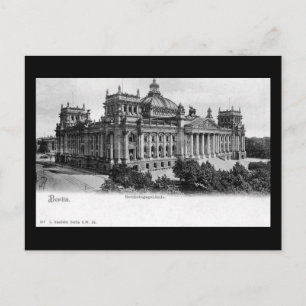 Postale Ancienne carte postale, Berlin, Reichstag