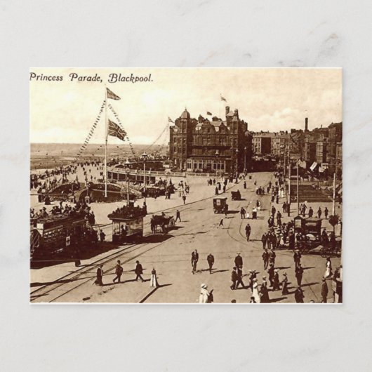 Postale Ancienne carte postale, Blackpool (Devant)