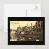 Postale Ancienne carte postale, Bruges (Devant / Derrière)