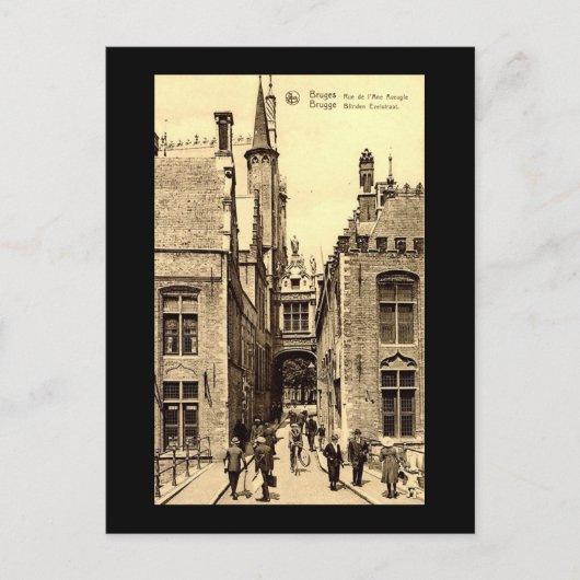 Postale Ancienne carte postale, Bruges (Devant)