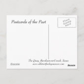 Postale Ancienne carte postale, Burnham-on-Crouch, Essex (Dos)