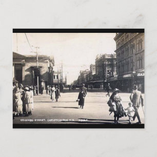 Postale Ancienne carte postale, Christchurch, NZ