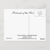 Postale Ancienne Carte Postale, Dickens, "Barnaby Rudge" (Dos)