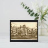 Postale Ancienne carte postale, École Warwick (Debout devant)