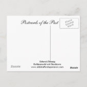 Postale Ancienne carte postale, Gdansk/Danzig - Kohlenmark (Dos)