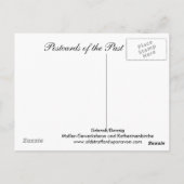 Postale Ancienne carte postale, Gdansk/Danzig, Pologne (Dos)