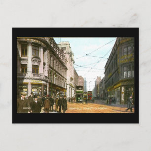 Postale Ancienne carte postale, Glasgow, Renfield Street