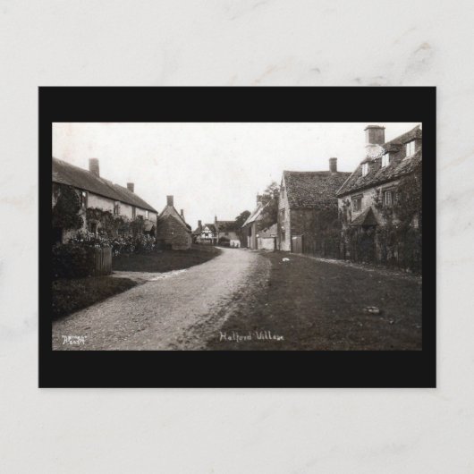 Postale Ancienne carte postale, Halford, Warwickshire (Devant)