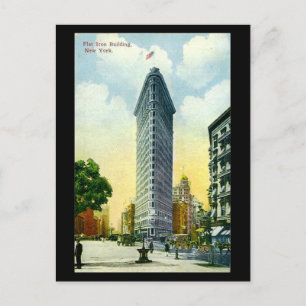 Postale Ancienne carte postale, immeuble en fer plat, New