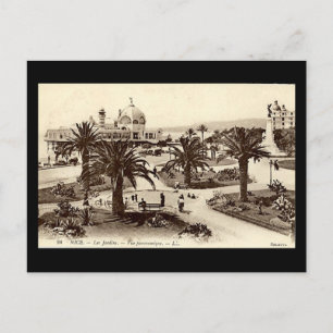 Postale Ancienne Carte Postale, Nice, Les Jardins