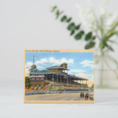 Postale Ancienne carte postale, piste de course du parc De (Debout devant)