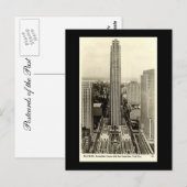Postale Ancienne carte postale, Rockefeller Center, New Yo (Devant / Derrière)