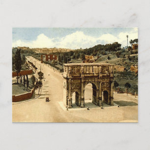 Postale Ancienne carte postale, Rome, l'arc de Constantin