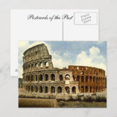 Postale Ancienne carte postale, Rome, le Colisée (Devant / Derrière)