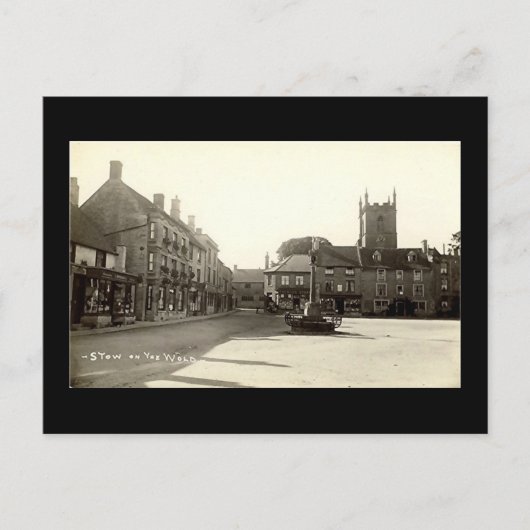 Postale Ancienne carte postale, Stow-on-the-World (Devant)