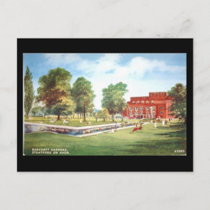 Postale Ancienne carte postale, Stratford-upon-Avon, Théât