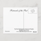 Postale Ancienne carte postale, Stratford-upon-Avon, Vieux (Dos)