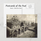 Postale Ancienne carte postale, Venise, Chiesa San Marco (Devant / Derrière)
