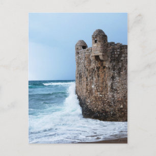 Postale Ancienne forteresse Budva au Monténégro Carte post