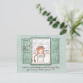 Postale Anne of Green Gables Profitez des choses Carte pos (Debout devant)