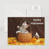 Postale Annie's Sweet Halloween Chat / Kitten Carte postal (Devant / Derrière)