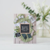 Annonce de grossesse carte de bienvenue bébé, Genr