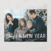 Postale applaudissements nouvelle année carte de voeux (Devant)