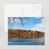Postale Appleton, Wisconsin Fall Leaves Photo Carte Postal (Devant / Derrière)