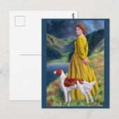 Postale "Après la tempête." Carte de vœux (Devant / Derrière)
