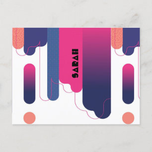 Postale Arche moderne contemporaine art minimaliste Carte