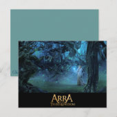 Postale ARRA- Carte Rituelle De Forêt Mystique (Devant / Derrière)