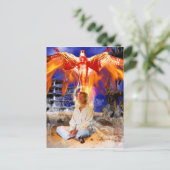Postale Art de la carte Tarot Ascension (Debout devant)