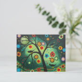 Postale ART POPULAIRE Jamais seul par LORI EVERETT carte p (Debout devant)