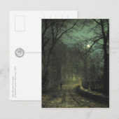 Postale Atkinson Grimshaw Yorkshire Lane CC0622 Carte post (Devant / Derrière)