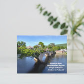 Postale Aventures pour n'importe qui Pont des Fleurs carte (Debout devant)