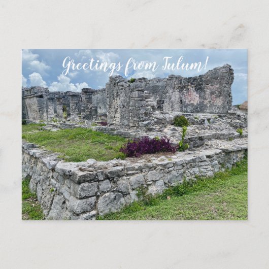 Postale aWorld2Celebrate : Salutations de Tulum! Carte pos (Devant)