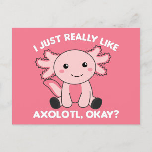 Postale Axolotl Amateurs Beaux Animaux Pour Enfants Carte 
