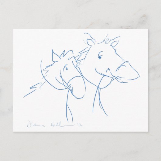 Postale Balade autour de carte à puce (Devant)