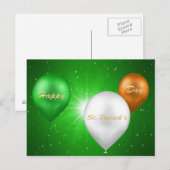 Postale Ballons irlandais de la Saint-Patrick - Carte post (Devant / Derrière)