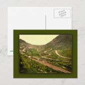 Postale Barnesmore Gap. Carte du comté de Donegal, Irlande (Devant / Derrière)