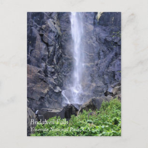 Postale Bas de Bridalveil Falls, Yosemite, CA Carte postal