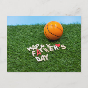 Postale Basketball Bonne carte Fête des pères