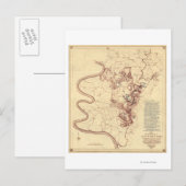 Postale Bataille d'Antietam - Guerre civile Carte panorami (Devant / Derrière)