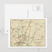 Postale Bataille d'Antietam - Guerre civile Carte panorami (Devant / Derrière)