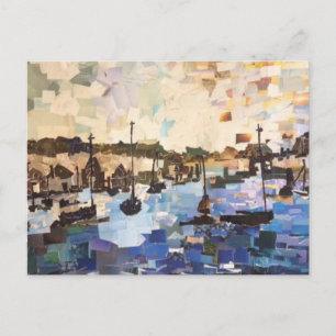 Postale Bateaux Sur Le Lac Érié Papier Collecte Carte Post