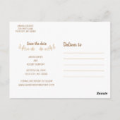 POSTALE BEIGE OTOMI MEXICAN ENREGISTRER LA DATE CARTE POST (Dos)