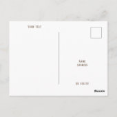 Postale Belize Amérique centrale vacances Retro Carte post (Dos)