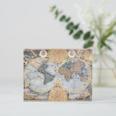 Postale Belle carte de l'Atlas antique (Debout devant)