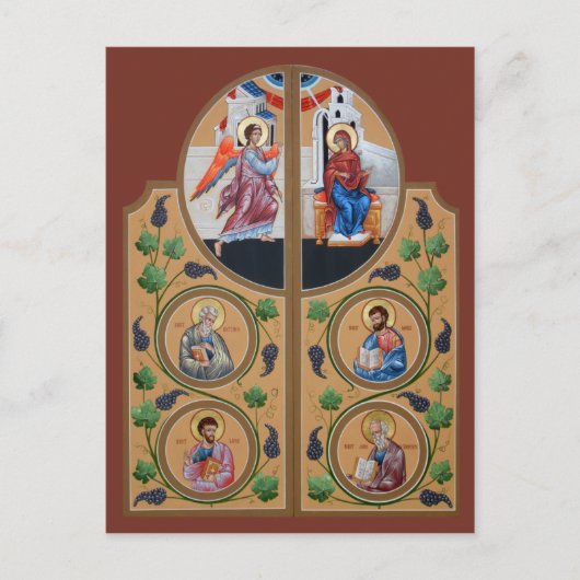 Postale Belle carte de prière de porte (Devant)