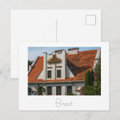 Postale Biélorussie Bélarus Brest Brèst Brest Carte postal (Devant / Derrière)
